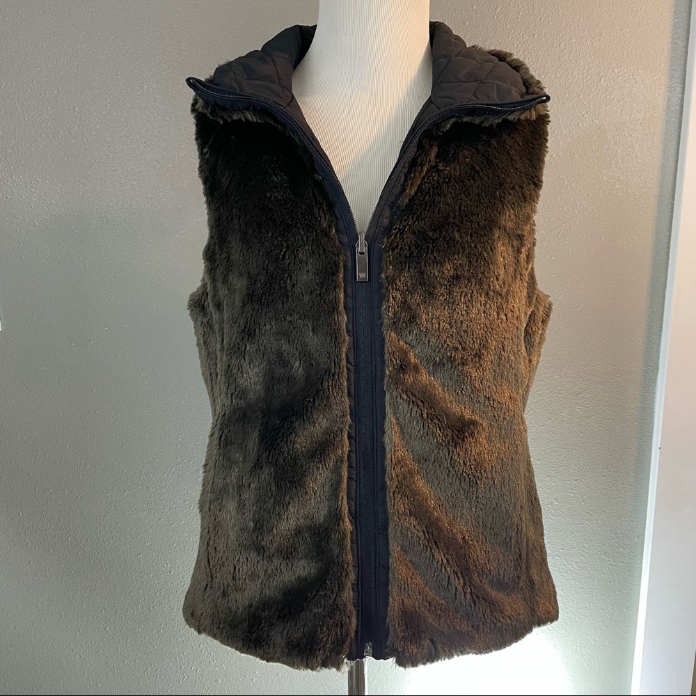 Reversible Faux Fur Vest